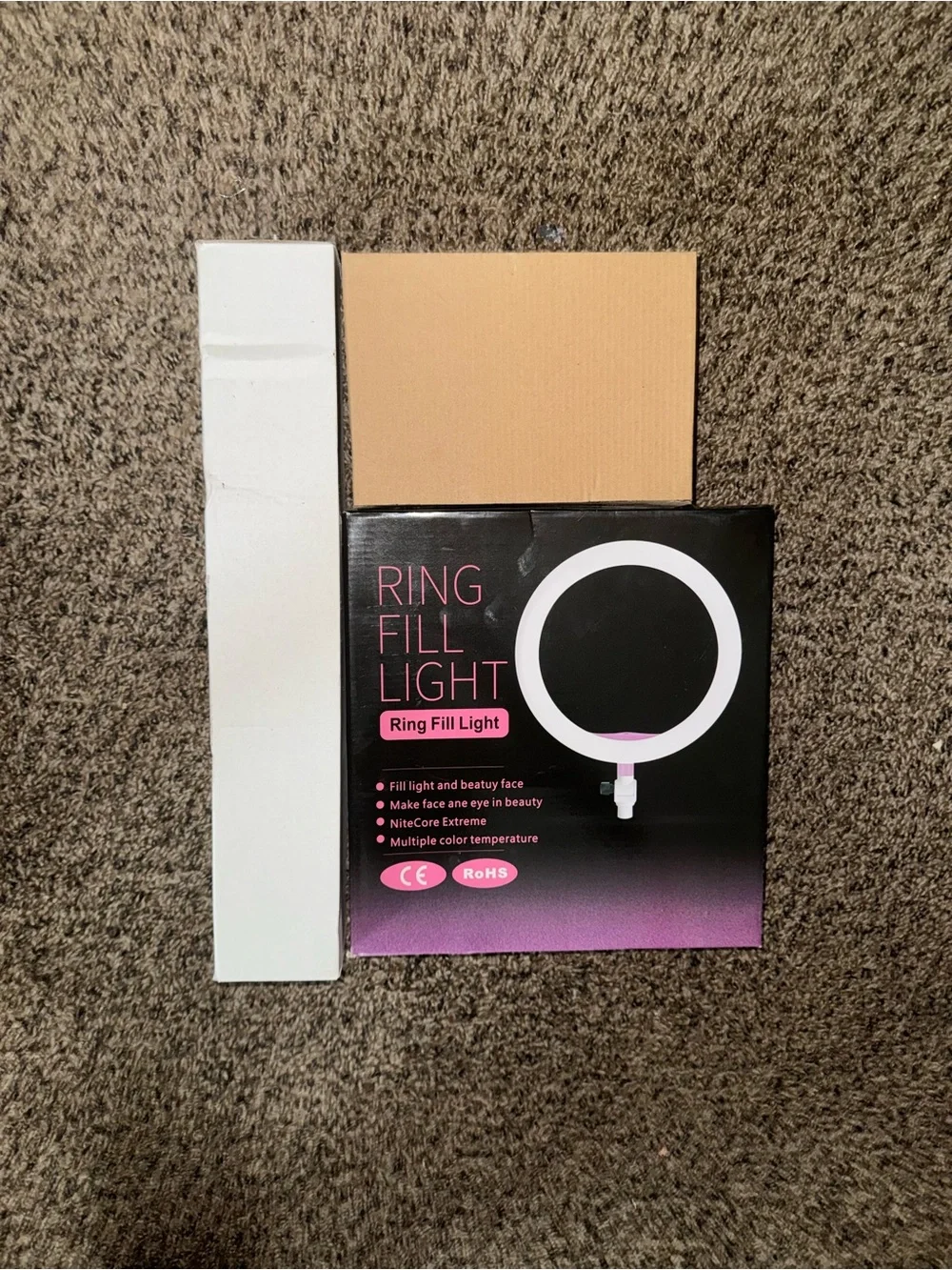 Rovtop 10 inch Ring Light with Tripod Stand